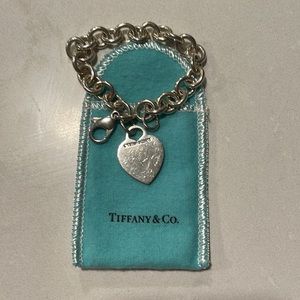 Authentic Tiffany & Co. Heart Bracelet